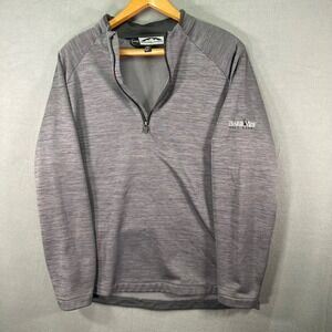 Sun Mountain Golf Pullover Mens 2XL‎ Gray Long Sleeve Quarter Zip Prairie View